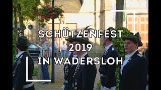 Schützenfest in Wadersloh  Zapfenstreich 2019 [upl. by Ddahc]