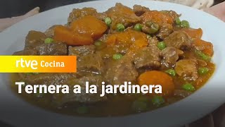 Receta de ternera a la jardinera  La Cocina de Adora  RTVE Cocina [upl. by Fryd503]