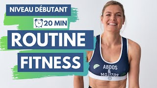 Routine FITNESS Débutant 🏋🏼‍♀️ 20 MIN FULL BODY [upl. by Anilasor644]