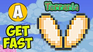 Terraria 1449 how to get Fairy Wings  Terraria how to get Wings EASY [upl. by Merrie]