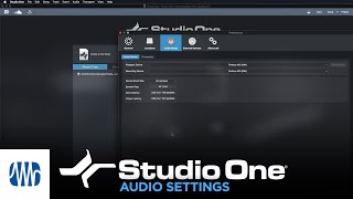 PreSonus Studio One Tutorials Ep 3 Audio Settings [upl. by Everett]