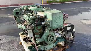 Detroit Diesel 8V92 Marine Diesel Engine [upl. by Namzzaj]