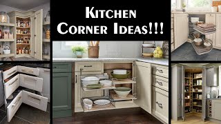 Kitchen Corner Ideas  Space saving design trends 2024 [upl. by Tennaj]