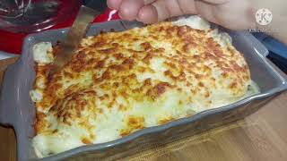 gratin de choufleur au four recette rapide  un déliceasmr اطيب بروكلي بالفرن سهل و سريع التحضير [upl. by Atiuqcaj]