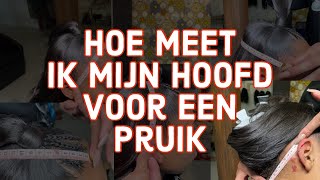 Hoe meet ik mijn hoofd voor een pruik [upl. by Gosselin]