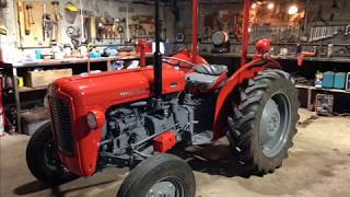 massey ferguson 35x full restoration [upl. by Aerdnek]