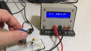 Teste e medição da capacitância de um Varicap 1SV149 [upl. by Nylloc]