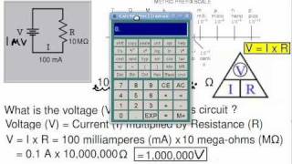 Ohms Law Calculations for Simple Circuits [upl. by Suryc]