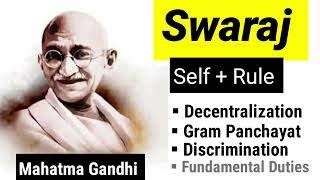 Swaraj by Mahatma Gandhi Meg 7 [upl. by Longawa]