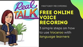 Free online audio recorder How to use Vocaroo [upl. by Monah701]