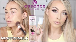 NEW Essence Stay All Day 16h LongLasting Foundation  12h Wear Test on Super oily skin [upl. by Ecirtra]