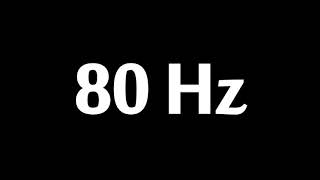 80 Hz Test Tone 10 Hours [upl. by Ias]