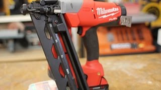 Milwaukee M18 16 Gauge Finish Nailer 2742 21CT [upl. by Rosanne]