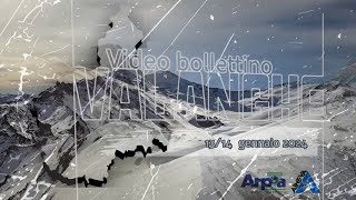 Neve e pericolo valanghe in Piemonte per fine settimana del 13 e 14 Gennaio [upl. by Yesac82]