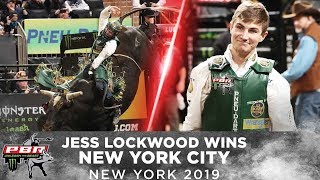 Jess Lockwood Wins New York City Major With a 9175 Point Ride  2019 [upl. by Aniraad225]