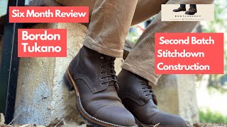 6 Month Review of the Bordon Tukano 2nd Batch Stitchdown [upl. by Ching]