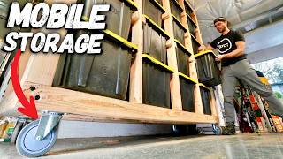 How To Build Mobile Garage Storage [upl. by Glenden]