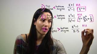 How to Find the Horizontal Asymptote NancyPi [upl. by Darya]