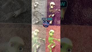 Aliens join dame tu cosita beat dance trending [upl. by Oiramel]