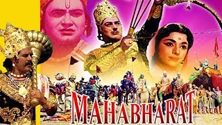 Mahabharat 1965 Full Hindi Movie  Abhi Bhattacharya Pradeep Kumar Dara Singh Padmini Jeevan [upl. by Netaf164]