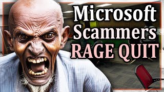 Tech Support Scammers Rage Quit [upl. by Lorenzana785]