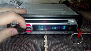 Sony Xplod CDXGT410U Car Stereo Xplod [upl. by Brozak]