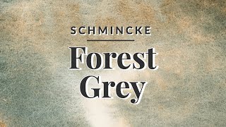 Forest Grey  Schmincke Super Granulating Watercolor Paint Swatching PBr7  PG50  PBk11 [upl. by Haran830]