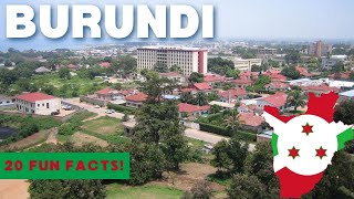 BURUNDI 20 Facts in 3 MINUTES [upl. by Ragse742]