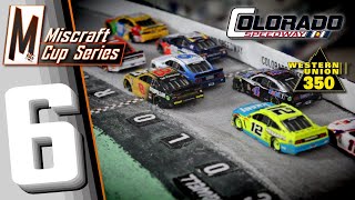 NASCAR StopMotion Miscraft Cup Series  S6 R6  Colorado [upl. by Hayimas547]