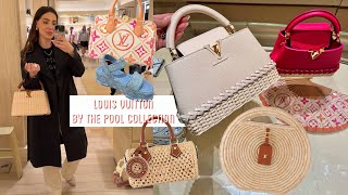 Louis Vuitton By The Pool Collection ☀️ Wicker Capucines amp New Summer Bags Shoes RTW [upl. by Eberle]