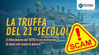 Il rifacimento del TETTO è una TRUFFA [upl. by Atiuqet]