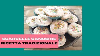 Ricetta delle scarcelle canosine Dolci pasquali [upl. by Shuman]