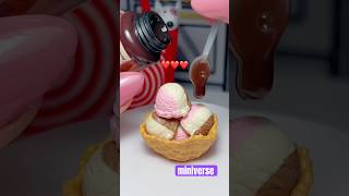 Let’s make Ice Cream 🎯 officialminiverse Make It Mini ​⁠miniverse miniature shorts [upl. by Aigil60]