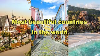 Top 10 Most beautiful countries in the world [upl. by Mauceri]