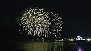 19 August 2023 Clacton On Sea Pier Essex summer fireworks display [upl. by Navonoj]