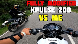 ns 200 vs xpulse 200 DixitRajput [upl. by Noxas]