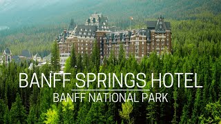 Fairmont Banff Springs Hotel Tour  Banff National Park  Banff  Alberta  Canada [upl. by Brunella]