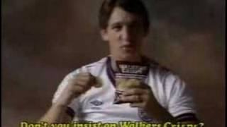 Walkers Crisps Gary Lineker  1980s UK Advert [upl. by Curhan935]