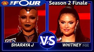 Sharaya J vs Whitney Reign Challenge Round 2 The Four Season 2 FINALE S2E8 [upl. by Demodena735]