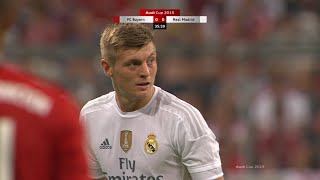 Toni Kroos vs Bayern Munich Audi Cup Final 1516 1080i HD [upl. by Ahseral]