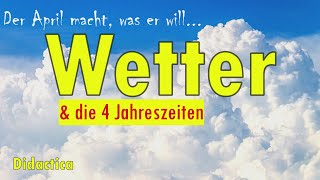 Wetter amp Jahreszeiten A1A2 [upl. by Lowrie]