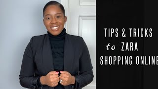 TIPS and TRICKS To Shopping ZARA Online [upl. by Elin]