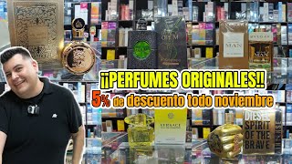 ¡¡PERFUMES ORIGINALES BARATOS😍🤩 perfumes de MAYOREO en CDMX 🛒 2023 [upl. by Elene]