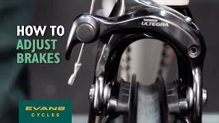 How to adjust brakes [upl. by Kinsman]