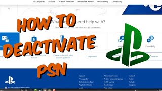 How To Deactivate PSN Account 2022 [upl. by Akcirehs]