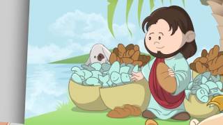 Jesus Miracles  Little Bible Heroes animated childrens stories [upl. by Edaj589]