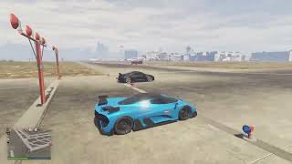 GTA V Online  Overflod Zeno vs Obey 10F Widebody [upl. by Manard977]