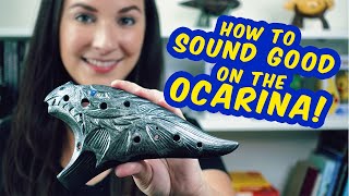 How To Sound Good On The Ocarina  How To Breathe Correctly amp Sound Good  Learn The Ocarina 1 [upl. by Dieter]