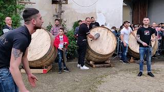 Festa di SantAntuono 2019 a Macerata Campania  Prove La piccola compagnia de quotI punto esclamativoquot [upl. by Onaled102]