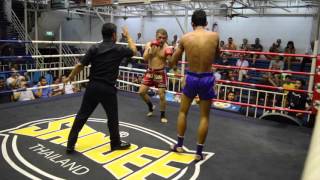 Rafael Fiziev PhuketTopTeam vs Wuttichai Thailand Muay Thai fight 01042016 Phuket [upl. by Athalia752]